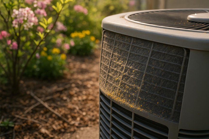 dust and debris impact cooling