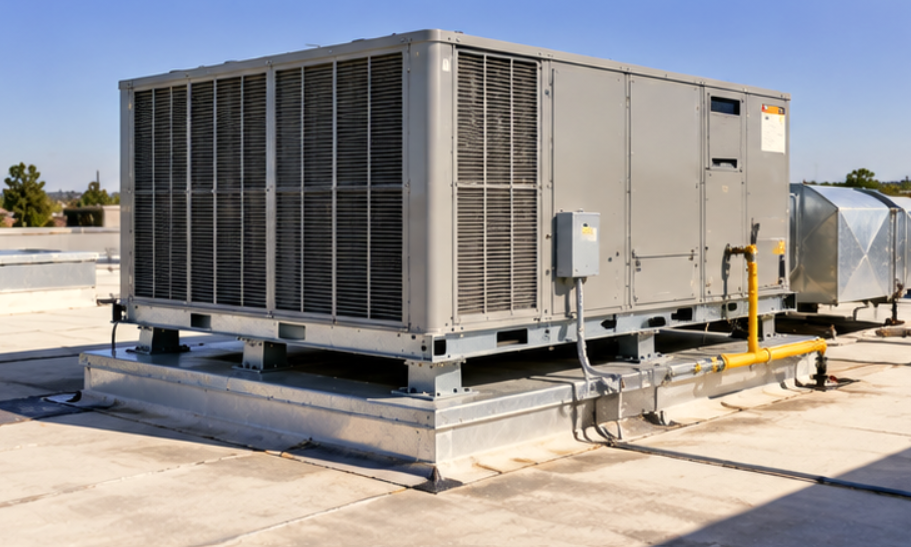 How Much Does a 10-Ton Rooftop Unit Cost Installed in Modesto, Crane and Permit Included?