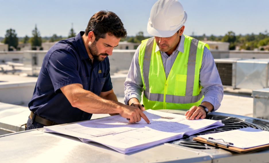 How Much Does a 10-Ton Rooftop Unit Cost Installed in Modesto, Crane and Permit Included?
