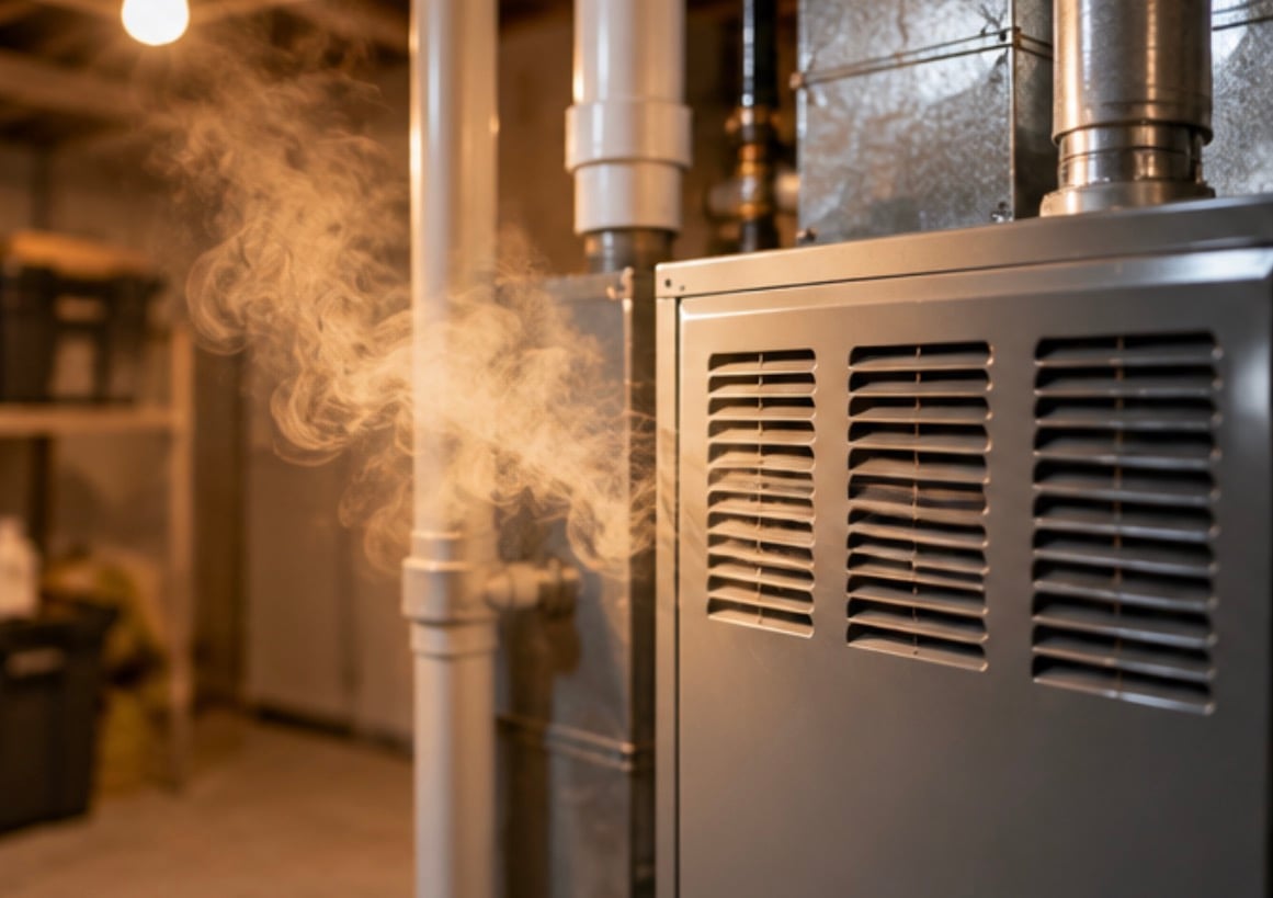 Is a Burning Smell Normal When My Modesto Furnace Starts?