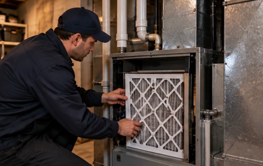 Is a Burning Smell Normal When My Modesto Furnace Starts?