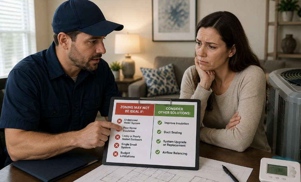 Can HVAC Zoning Fix a Hot Upstairs and Cold Downstairs in Modesto?