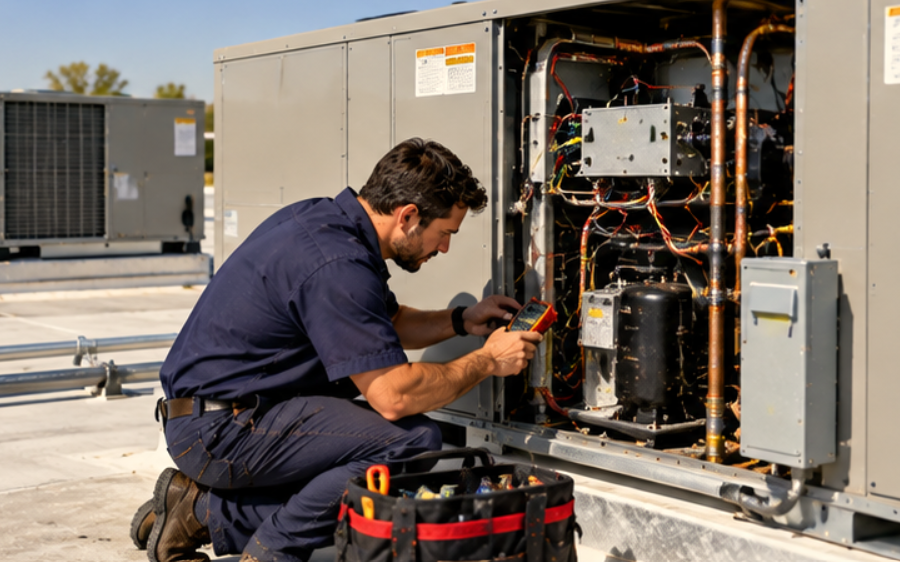 Replacing Rooftop Units on a Modesto Building: All at Once or One at a Time?