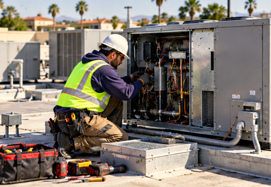 How Much Does Strip Mall HVAC Replacement Cost in Modesto Between Tenants?